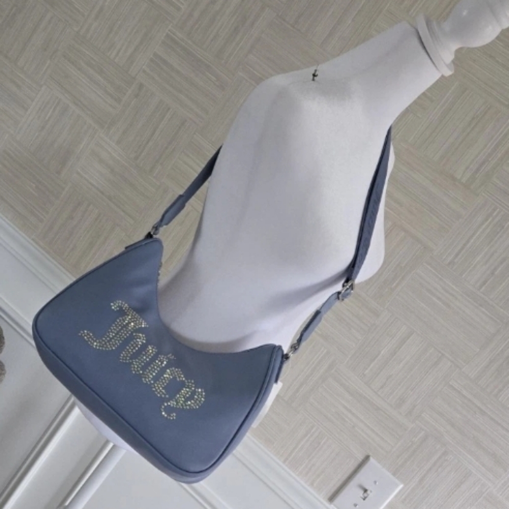 Juicy Couture Blue Obsession Crossbody Bag Purse New w Tags